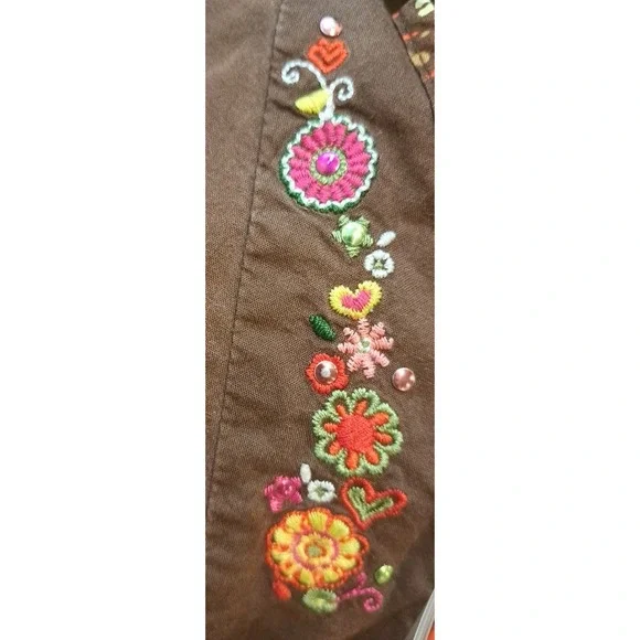 2 Vtg Girls Sz 4 Summer Dresses Children's‎ Place & Counting Daisies Boho Floral - Picture 5 of 15